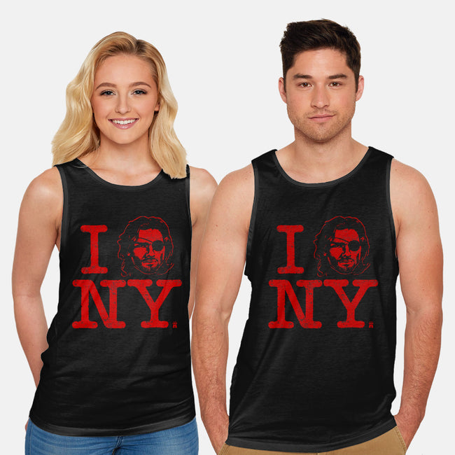 I Snake NY-unisex basic tank-castlepop