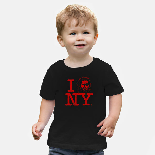 I Snake NY-baby basic tee-castlepop