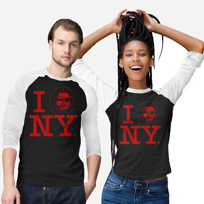 I Snake NY-unisex baseball tee-castlepop