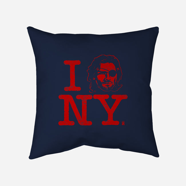 I Snake NY-none removable cover w insert throw pillow-castlepop