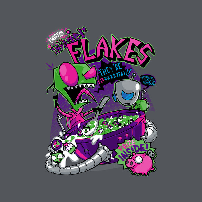Invader Flakes-unisex zip-up sweatshirt-AtomicRocket