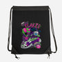 Invader Flakes-none drawstring bag-AtomicRocket