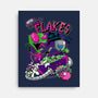 Invader Flakes-none stretched canvas-AtomicRocket