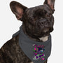 Invader Flakes-dog bandana pet collar-AtomicRocket