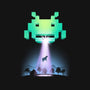 Invaders from Space-none removable cover w insert throw pillow-vp021