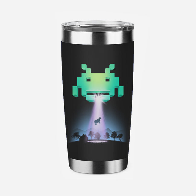Invaders from Space-none stainless steel tumbler drinkware-vp021