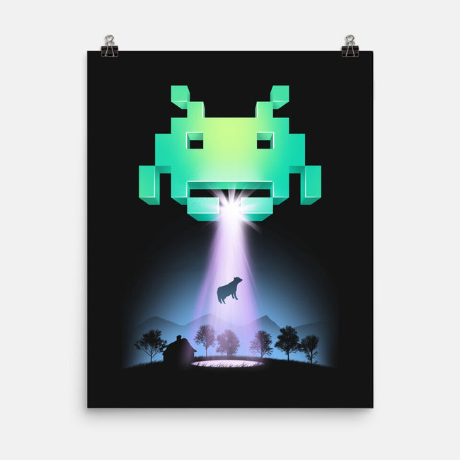 Invaders from Space-none matte poster-vp021