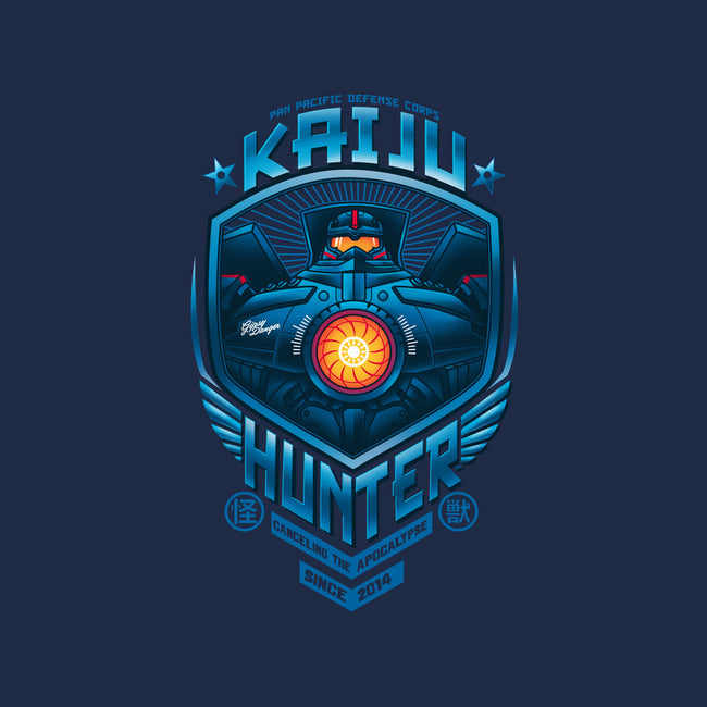 Kaiju Hunter-womens v-neck tee-Bamboota