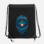 Kaiju Hunter-none drawstring bag-Bamboota