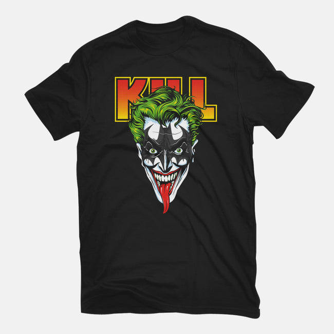 KISS THE BAT-mens heavyweight tee-CappO