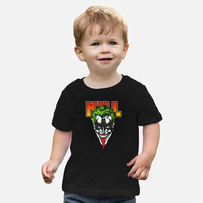 KISS THE BAT-baby basic tee-CappO