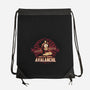 Knock Out Shinra!-none drawstring bag-MeganLara