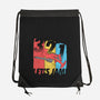 Let's Jam!-none drawstring bag-TeeKetch