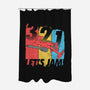 Let's Jam!-none polyester shower curtain-TeeKetch