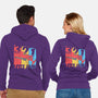 Let's Jam!-unisex zip-up sweatshirt-TeeKetch