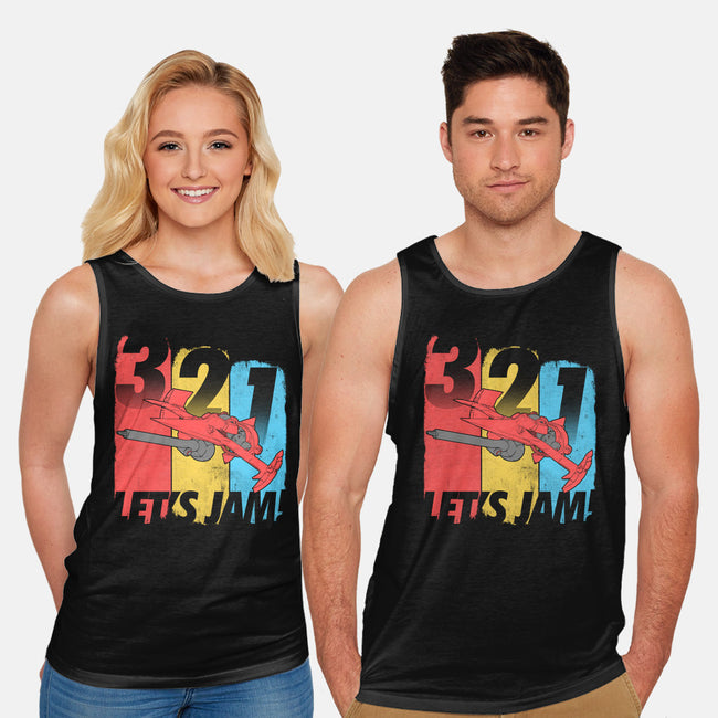 Let's Jam!-unisex basic tank-TeeKetch