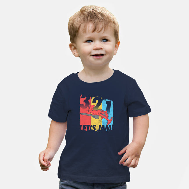 Let's Jam!-baby basic tee-TeeKetch