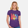 Let's Jam!-womens fitted tee-TeeKetch