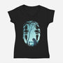 Lonely Spirit-womens v-neck tee-filiskun
