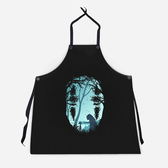 Lonely Spirit-unisex kitchen apron-filiskun