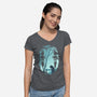 Lonely Spirit-womens v-neck tee-filiskun