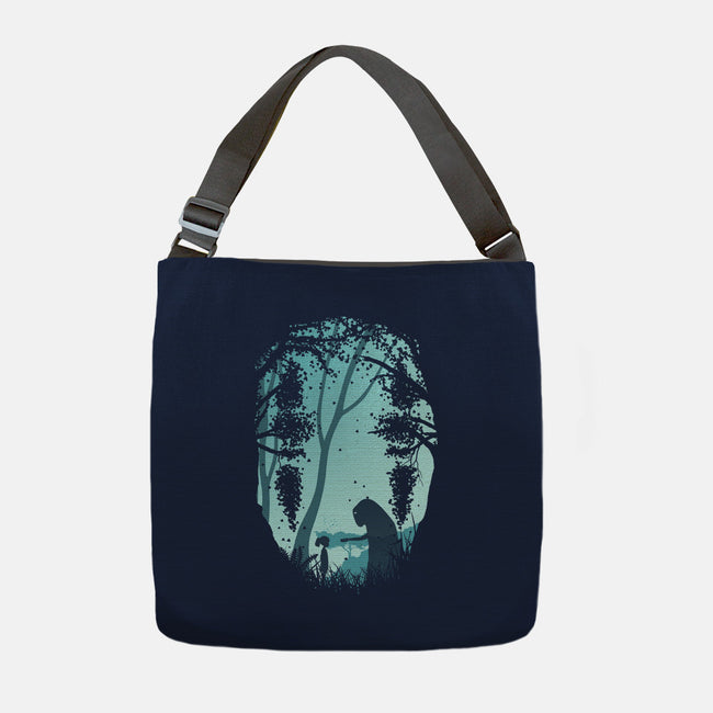 Lonely Spirit-none adjustable tote-filiskun