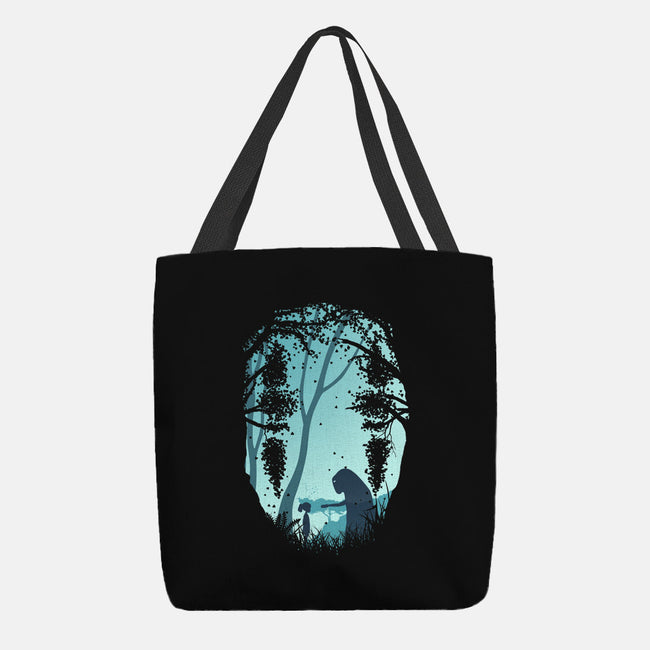 Lonely Spirit-none basic tote-filiskun