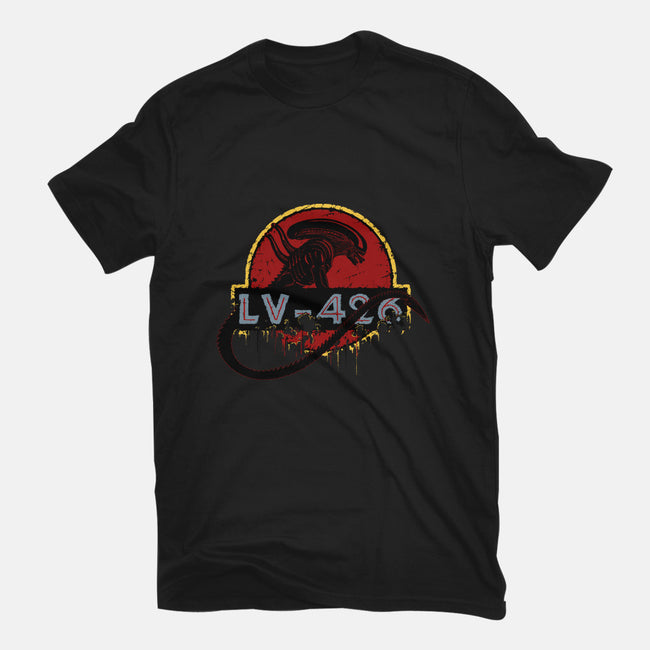 LV-426-womens basic tee-Crumblin' Cookie