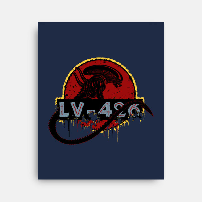 LV-426-none stretched canvas-Crumblin' Cookie