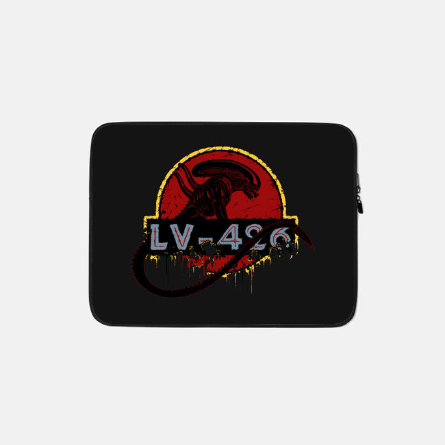 LV-426-none zippered laptop sleeve-Crumblin' Cookie