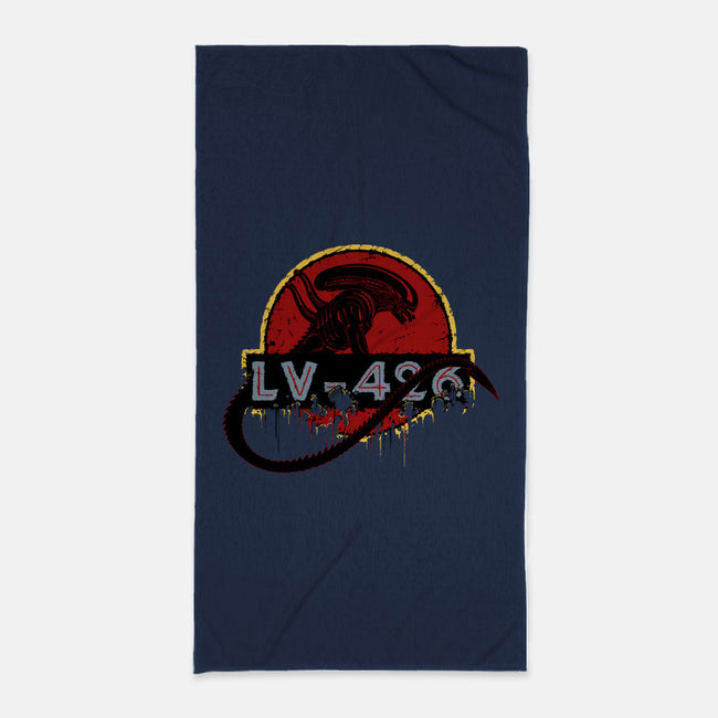 LV-426-none beach towel-Crumblin' Cookie