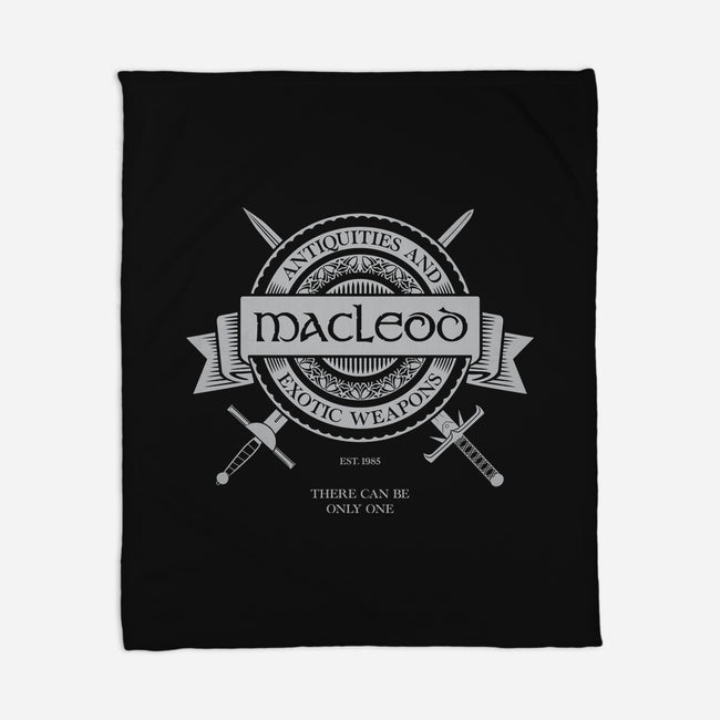 Macleod Antiquities-none fleece blanket-Jack Lightfoot
