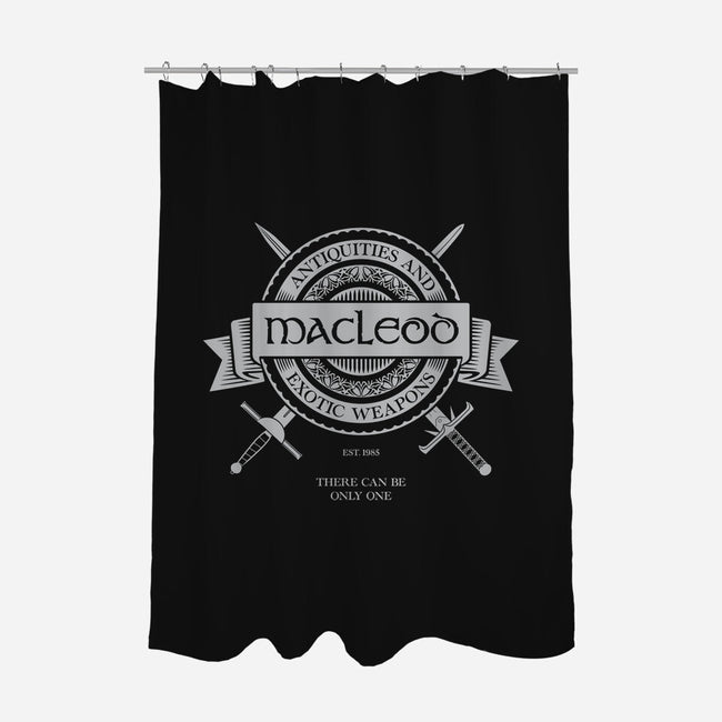 Macleod Antiquities-none polyester shower curtain-Jack Lightfoot