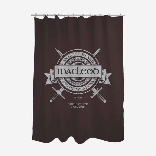 Macleod Antiquities-none polyester shower curtain-Jack Lightfoot