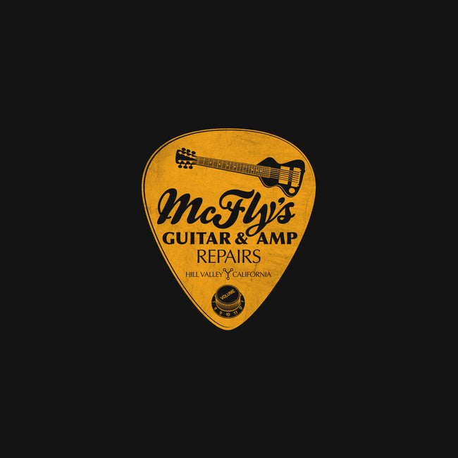 McFly's Guitar Repair-womens basic tee-RubyRed