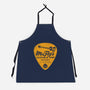 McFly's Guitar Repair-unisex kitchen apron-RubyRed