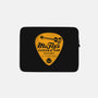 McFly's Guitar Repair-none zippered laptop sleeve-RubyRed