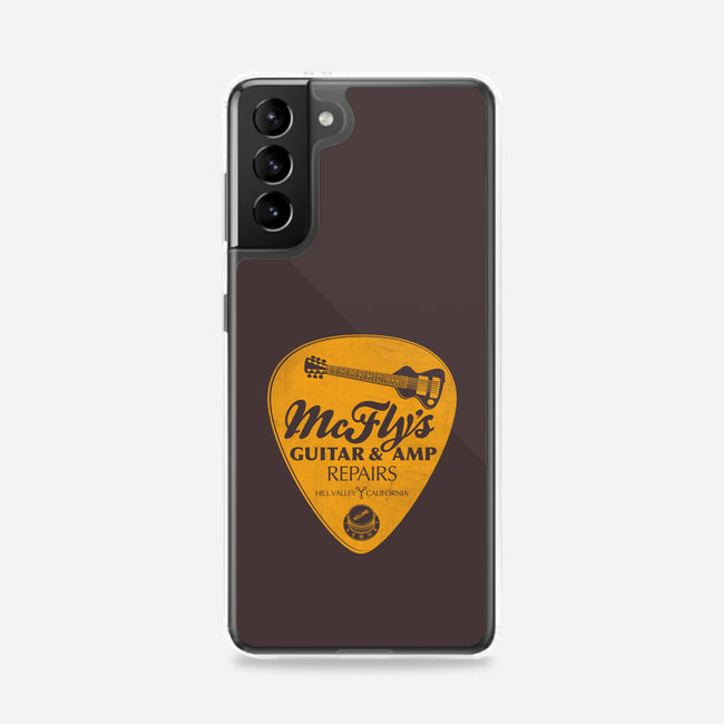McFly's Guitar Repair-samsung snap phone case-RubyRed