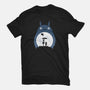 Moonlight Flight-unisex basic tee-Coconut_Design