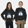 Moonlight Flight-youth crew neck sweatshirt-Coconut_Design