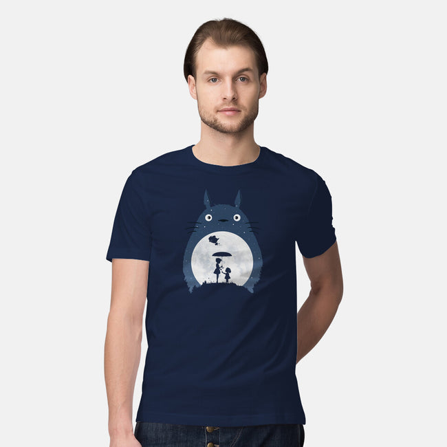 Moonlight Flight-mens premium tee-Coconut_Design