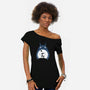 Moonlight Flight-womens off shoulder tee-Coconut_Design