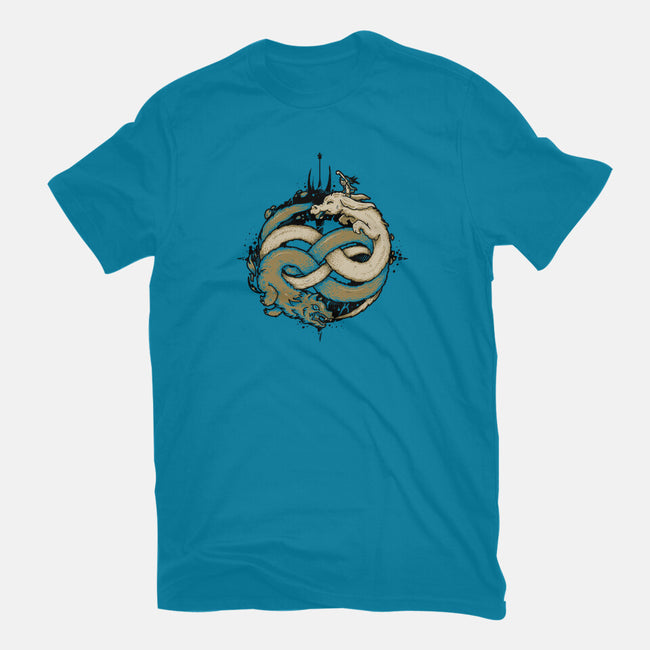Neverending Fight-mens heavyweight tee-Letter_Q