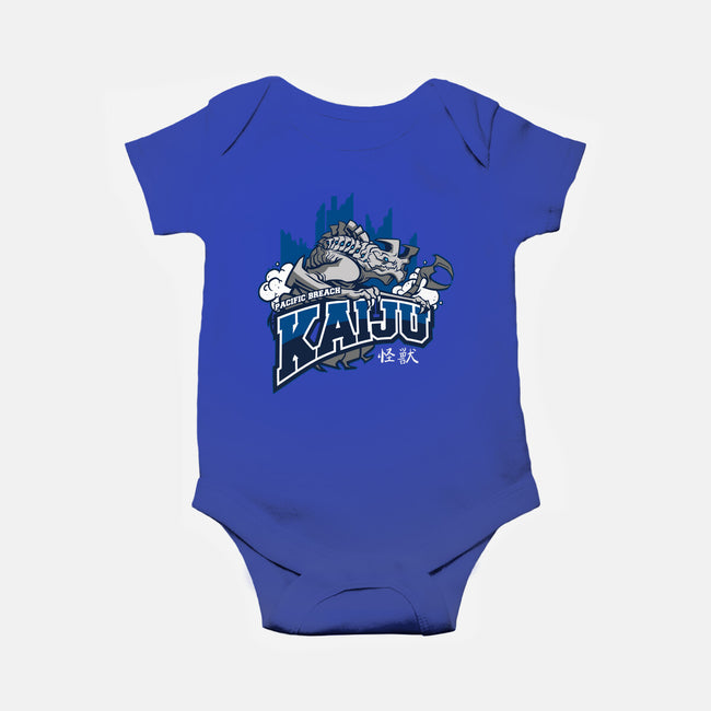 Pacific Breach Kaiju-baby basic onesie-Michael Myers Jr.