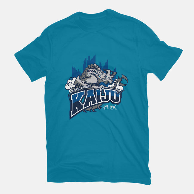 Pacific Breach Kaiju-womens fitted tee-Michael Myers Jr.
