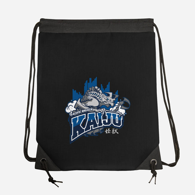 Pacific Breach Kaiju-none drawstring bag-Michael Myers Jr.