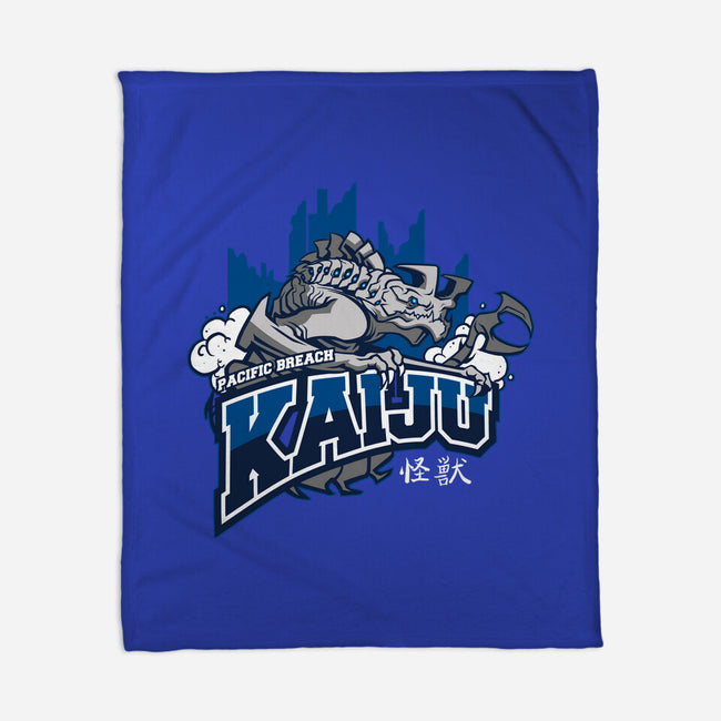 Pacific Breach Kaiju-none fleece blanket-Michael Myers Jr.