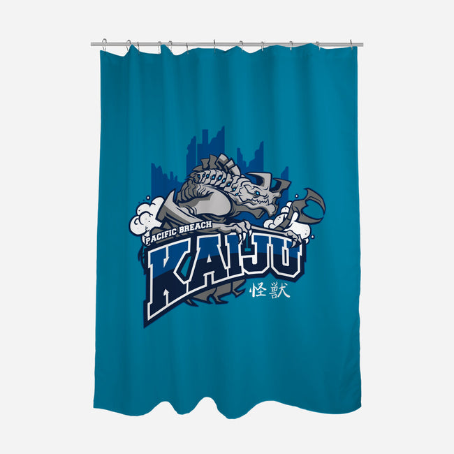 Pacific Breach Kaiju-none polyester shower curtain-Michael Myers Jr.