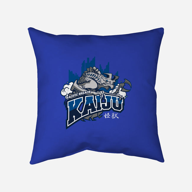 Pacific Breach Kaiju-none removable cover w insert throw pillow-Michael Myers Jr.