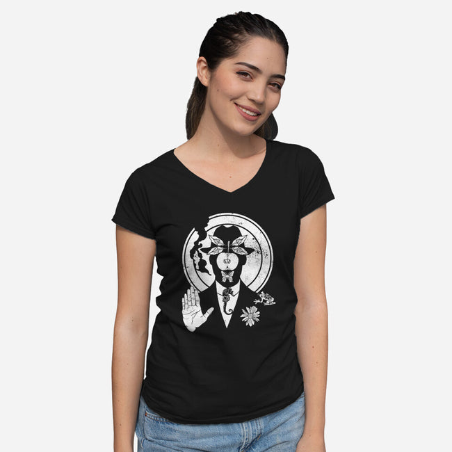 Possibilities In Order-womens v-neck tee-zerobriant